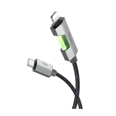 Кабель Hoco U123 Type-C to Lightning 27W 3A 1.2м black