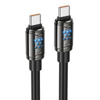 Кабель Hoco U143 Type-C to Type-C 240W 5A 1м black