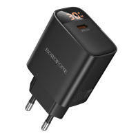 Зарядний пристрій Borofone BA97A 30W USB-С black