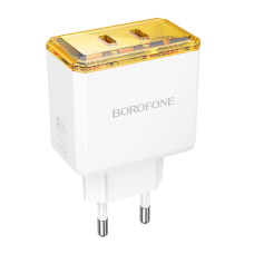 Зарядний пристрій Borofone BAS33A 45W 3A 2USB-C white
