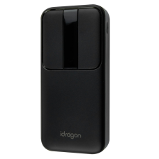 Power Bank iDragon Power KPG-210 22.5W з кабелем 3в1 (20000 mah) black