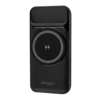Power Bank iDragon Power WP-29 22.5W з кабелем 3в1 (20000 mah) black