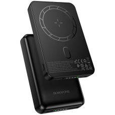 Power Bank Borofone BJ82 Magnetic 10W (5000 mAh) black