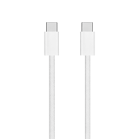 Кабель для iPhone 16 Type-C to Type-C 60W 1м (NO LOGO) white