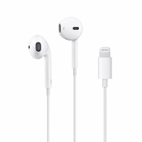 Навушники EarPods Lightning (NO LOGO) white
