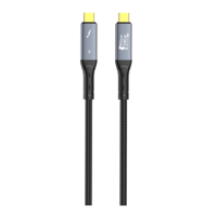 Кабель LDNIO TC11c Type-C to Type-C 240W 5A 1м black