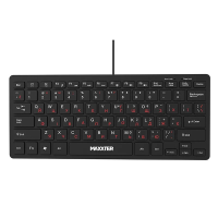 Клавіатура дротова Maxxter KBM-C01B UA black