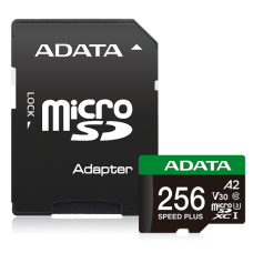 Карта пам'яті A-DATA Speed Plus MicroSDXC 256Gb (adapter SD)