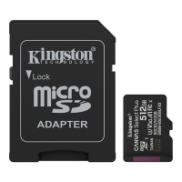 Карта пам'яті Kingston MicroSDXC Canvas Select Plus Gen3 512GB (adapter SD)