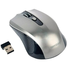 Мишка бездротова Gembird MUSW-4B-04-BG black gray