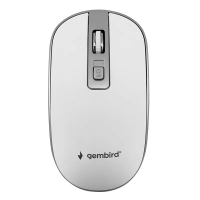 Мишка бездротова Gembird MUSW-4B-06-WS white gray