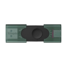 USB 3.2 Kingston DT DuoG2 Type-C 256GB black green