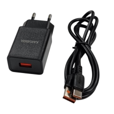 Зарядний пристрій Kakusiga KSC-1644 20W 5A USB-A з кабелем A-C black