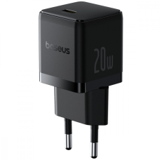Зарядний пристрій Baseus Palm Fast Charger 20W 3A USB-C з кабелем C-L 20W (E0116401) black