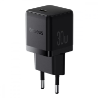 Зарядний пристрій Baseus Palm Fast Charger 30W 3A USB-C з кабелем C-C 60W (P10111605113-01) black
