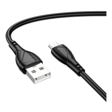 Кабель Borofone BX121 USB-A to Micro USB 2.4A 1м black
