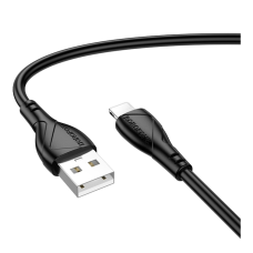 Кабель Borofone BX121 USB-A to Lightning  2.4A 1м black