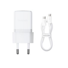 Зарядний пристрій Baseus Palm Fast Charger 30W 3A USB-C з кабелем C-C 60W (P10111605213-01) white