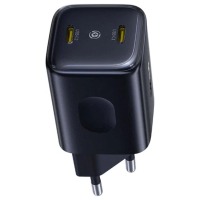 Зарядний пристрій Baseus PicoGo AN13 45W 3A 2USB-C (EO121FOO) black
