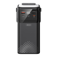 Power Bank XO PR285 PD20W+QC22.5W з 4 кабелями (30000 mAh) black