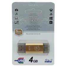 USB 2.0 TG 009 Star USB+Type-C 4Gb gold