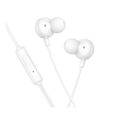 Навушники Hoco M117 3.5мм з мікрофоном 1.2 м white