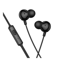 Навушники Hoco M117 3.5мм з мікрофоном 1.2 м black