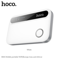 Роутер Wi-Fi Hoco HI41 150Mbps (Micro SIM) 2100mAh white