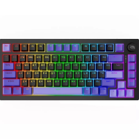 Клавіатура бездротова Proove Gaming Coupe (Ukraine Layout) black purple