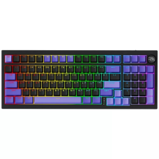 Клавіатура бездротова Proove Gaming Slicker Pro (Ukraine Layout) black purple