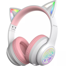 Навушники bluetooth Proove Kids Neko (APP) white pink