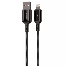 Кабель Proove Dense Metal USB-A to Lightning 12W 2.4A 2м black