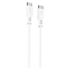 Кабель Proove Rebirth Type-C to Type-C 60W 3A 1м white