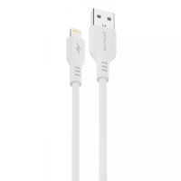 Кабель Proove Rebirth USB-A to Lightning 12W 2.4A 1м white