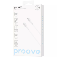 Кабель Proove Silicraft Type-C to Lightning 27W 3A 1м white