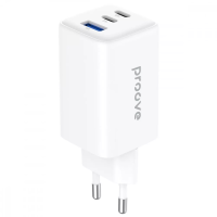 Зарядний пристрій Proove Pocket Gan 65W 3A USB-A+2USB-C white