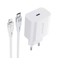 Зарядний пристрій Proove Rapid 20W 3A USB-C з кабелем C-L white