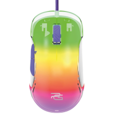 Мишка дротова ігрова Proove Gaming Blaze white purple