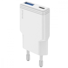Зарядний пристрій Proove Slender 30W USB-A+USB-C white