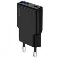 Зарядний пристрій Proove Slender 30W USB-A+USB-C black