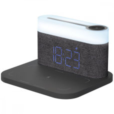 Бездротовий зарядний пристрій нічник Proove Day & Night dark gray