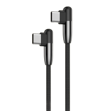 Кабель Budi DC199TT Type-C to Type-C 65W 5A 1.5m black