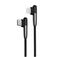 Кабель Budi DC199TL Type-C to Lightning 20W 1.5m black
