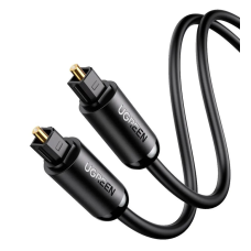 Audio кабель AUX Ugreen AV122 S PDIF male to S PDIF male, Toslink 2м black