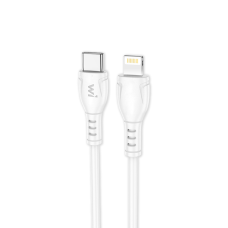 Кабель Wibrand Boa Type-C to Lightning 18W 2.4A 1м white