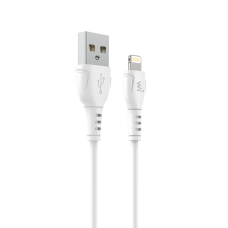 Кабель Wibrand Boa USB-A to Lightning 12W 2.4A 1м white