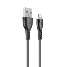 Кабель Wibrand Boa USB-A to Lightning 12W 2.4A 1м black