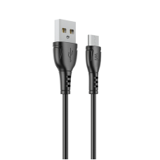 Кабель Wibrand Boa USB-A to Micro USB 12W 2.4A 1м black