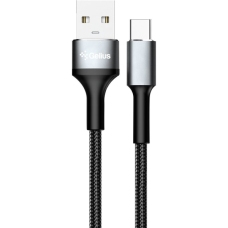 Кабель Gelius Cafule USB-A to Type-C 3A 1.2м (GP-UCN002C) black