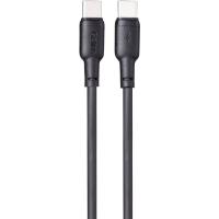Кабель Gelius Full Silicon Type-C to Type-C 60W 1.2м (GP-UCN001CC) black
